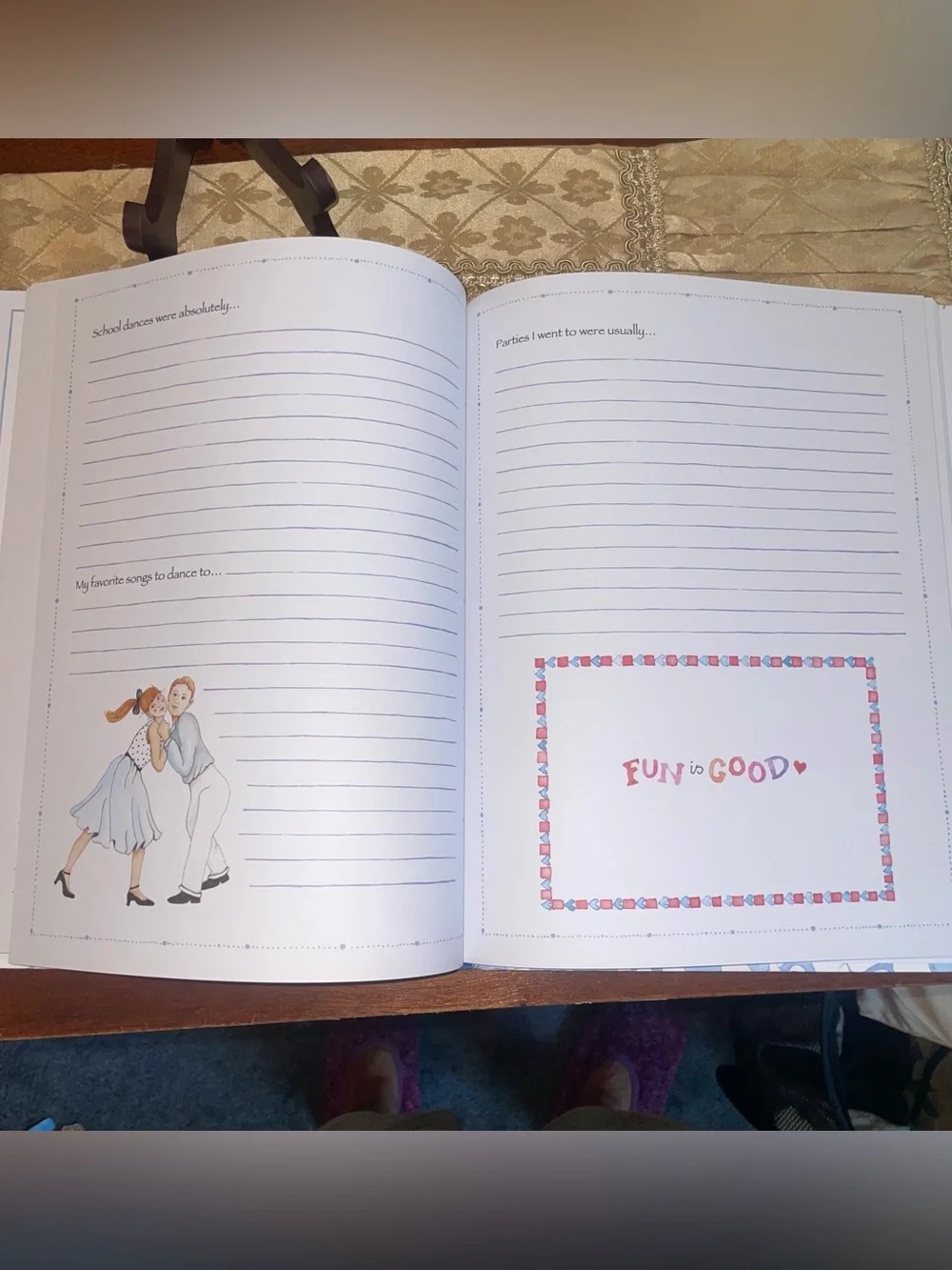 “My Story” by Susan Branch Heartfelt Keepsake Memory Book.
